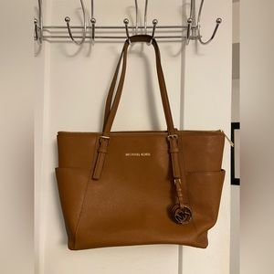 Brown Michael Kors Medium Tote Bag